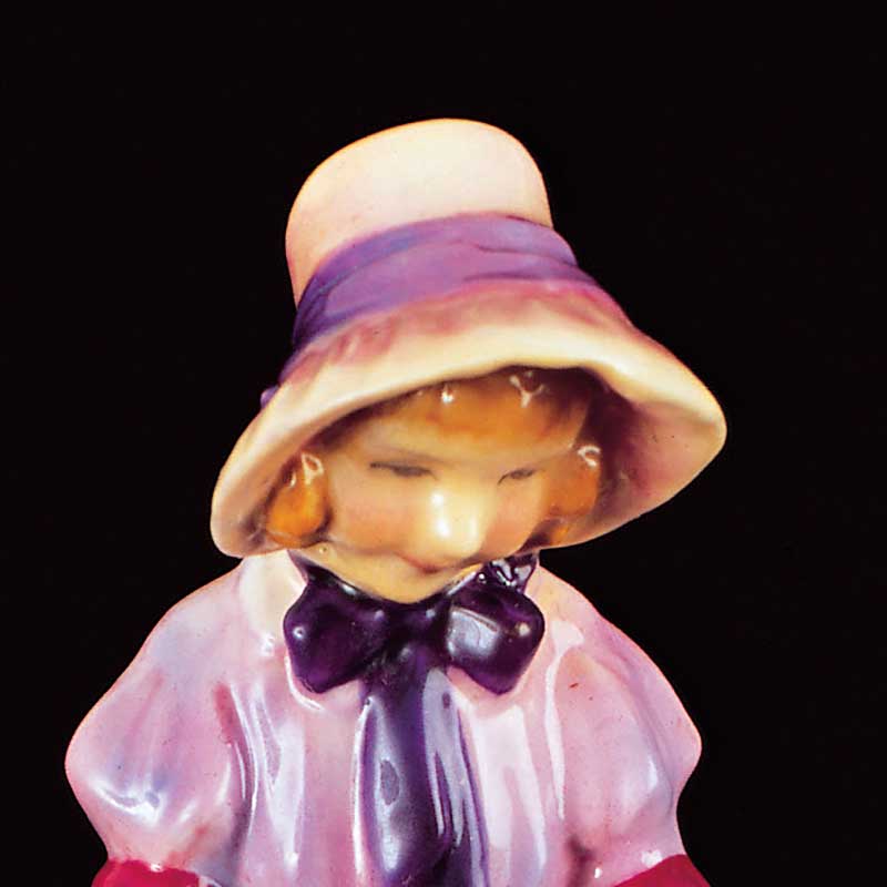 Antique Royal Doulton China Figurine Restoration - After Antique Royal Doulton China Figurine Restoration - After