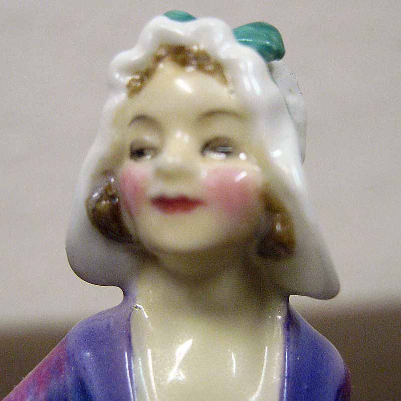 Royal Doulton 'Janet' Figurine Repair - After Royal Doulton 'Janet' Figurine Repair - After