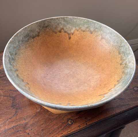 Ruskin Pottery Bowl Restoration - After Ruskin Pottery Bowl Restoration - After