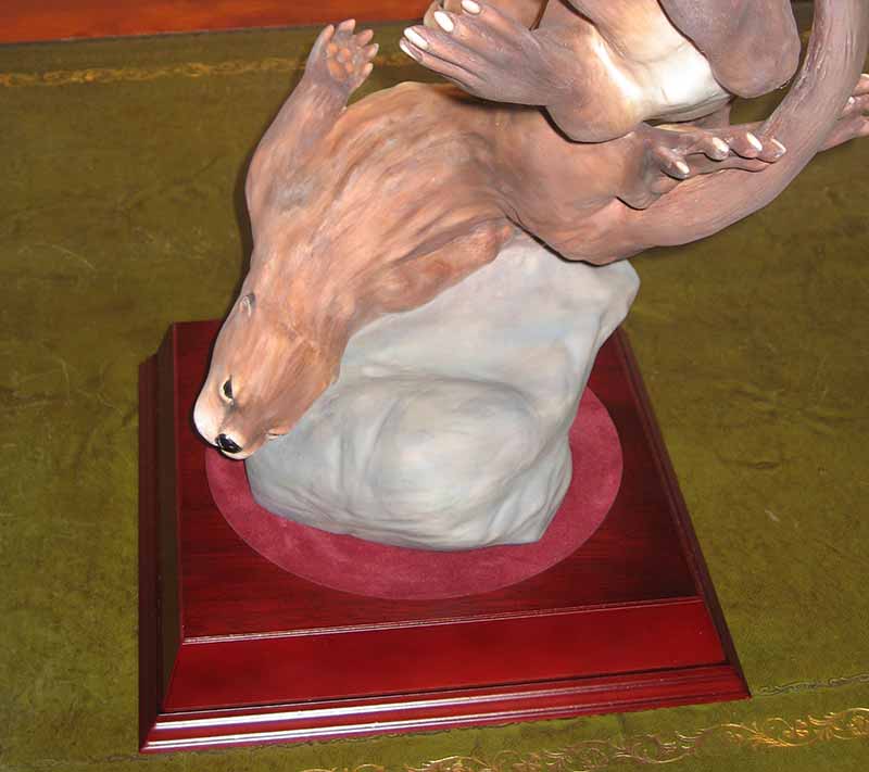 Wedgwood Otters Restoration - After Wedgwood Otters Restoration - After