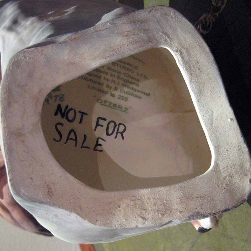 Wedgwood Otters Restoration - After Wedgwood Otters Restoration - After