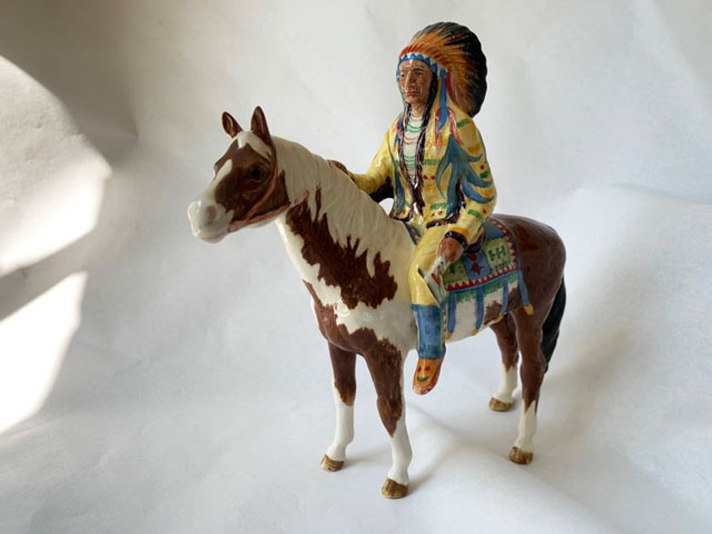 Beswick Indian on Horse